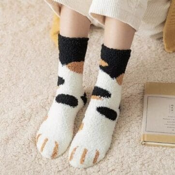 Calcetines patitas de gato