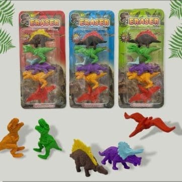 Set gomas dino