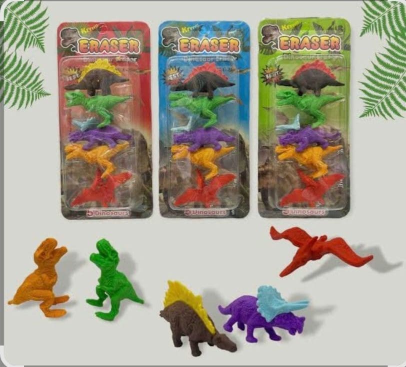 Set gomas dino