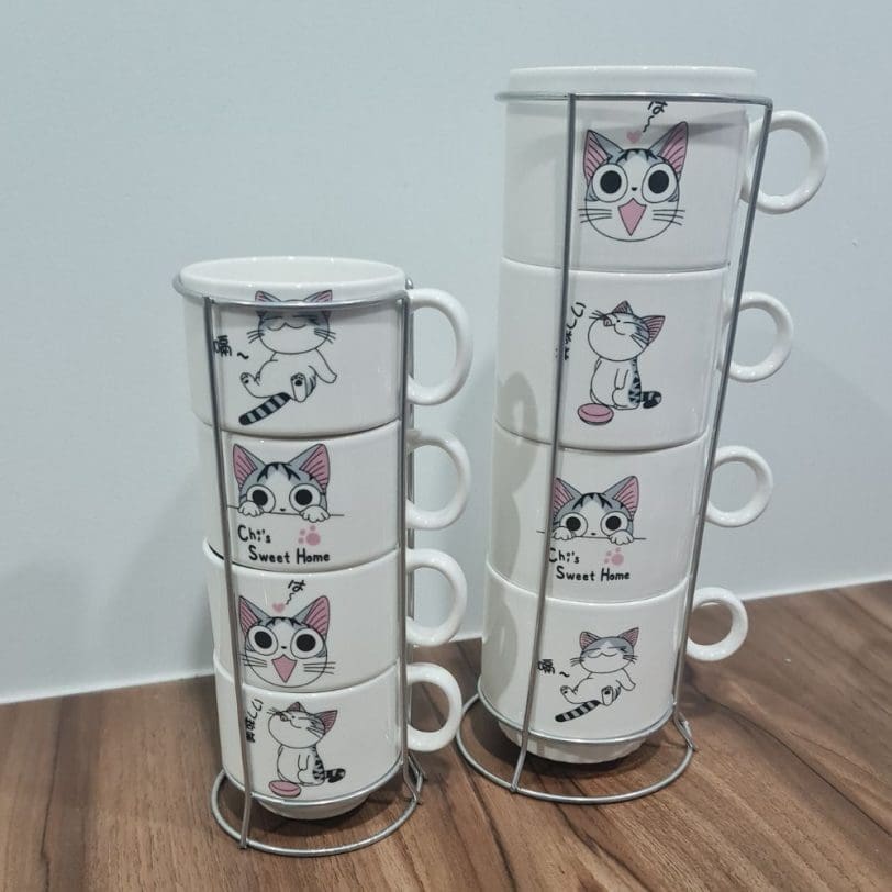 Set tacitas gatito chi S - Imagen 5