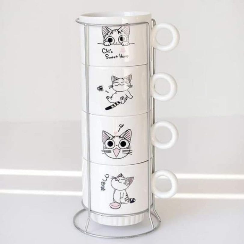 Set tacitas gatito chi S - Imagen 4