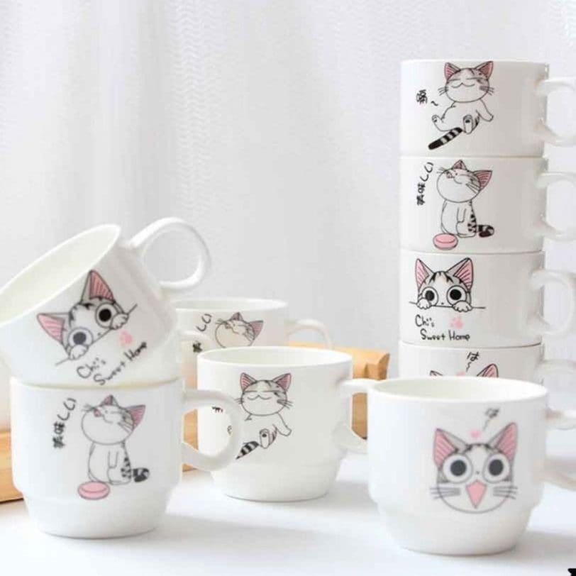 Set tacitas gatito chi S - Imagen 2