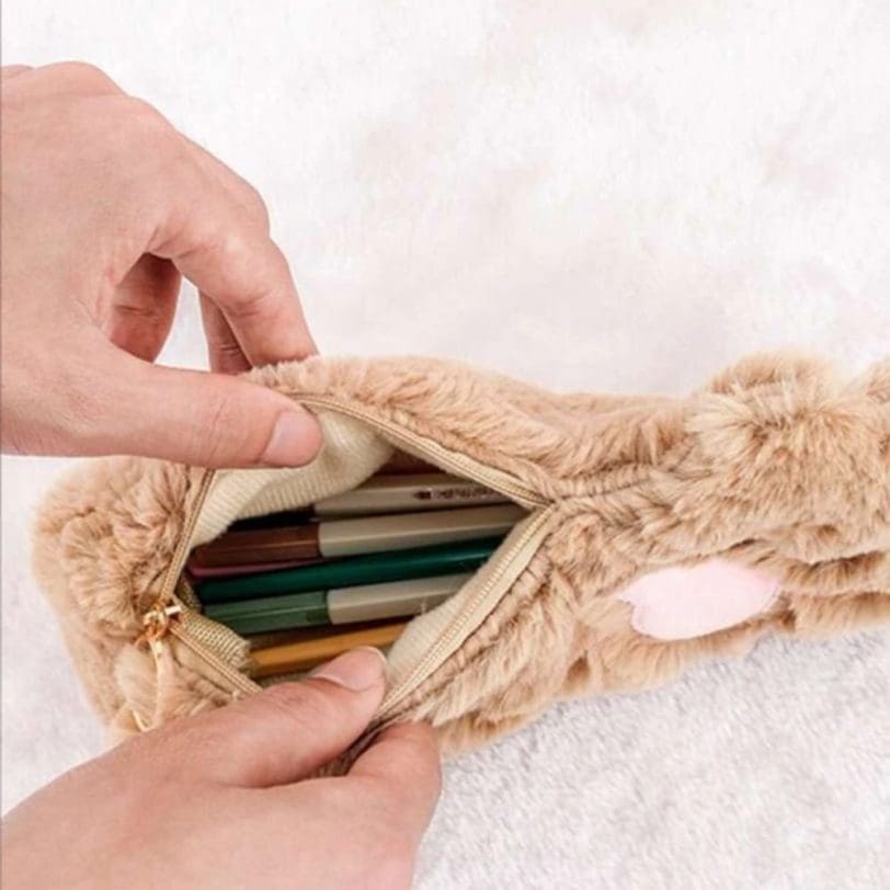 Estuche pata de gatito Gris - Imagen 2