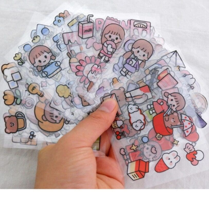 Mega Caja de Stickers diseño Happy… - Imagen 2