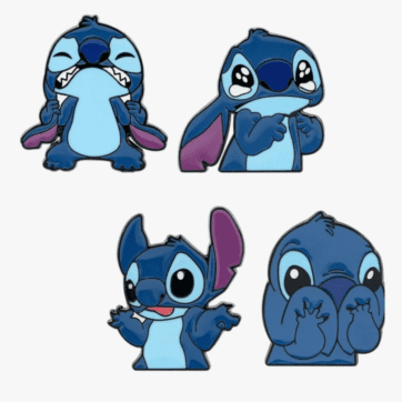 Set pins Stitch x4